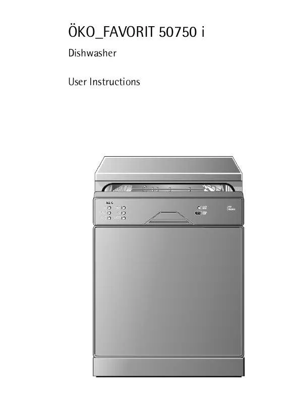 Mode d'emploi AEG-ELECTROLUX FAV50750ID