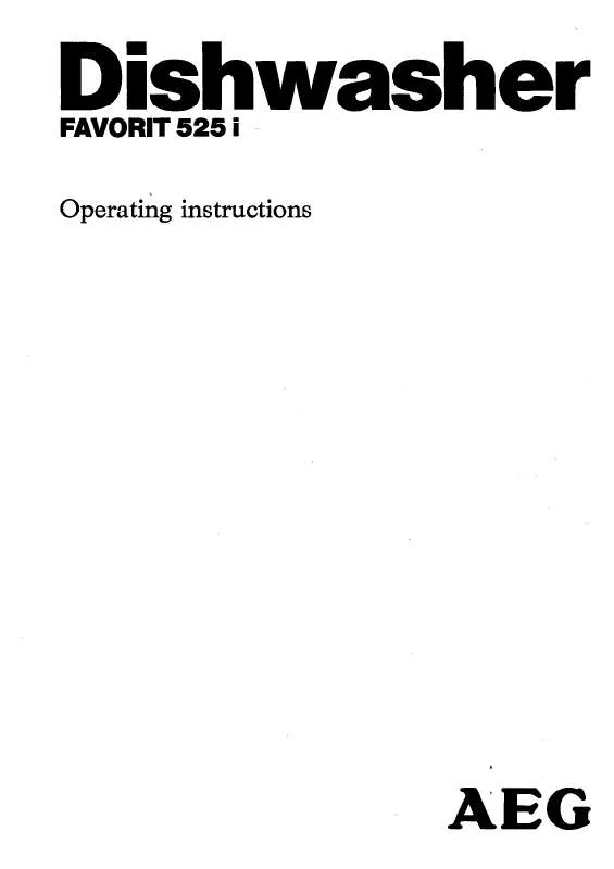 Mode d'emploi AEG-ELECTROLUX FAV525I-D