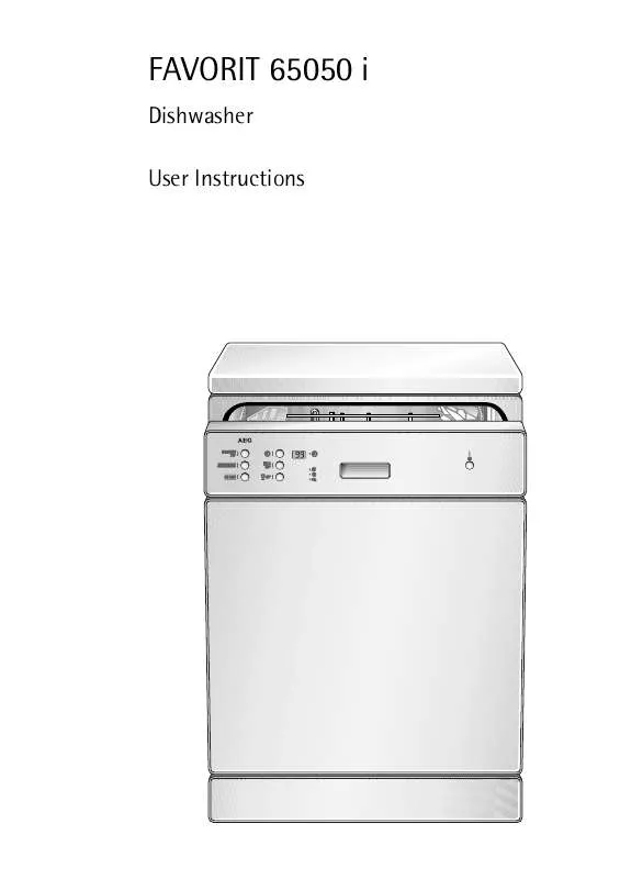 Mode d'emploi AEG-ELECTROLUX FAV65050I-B