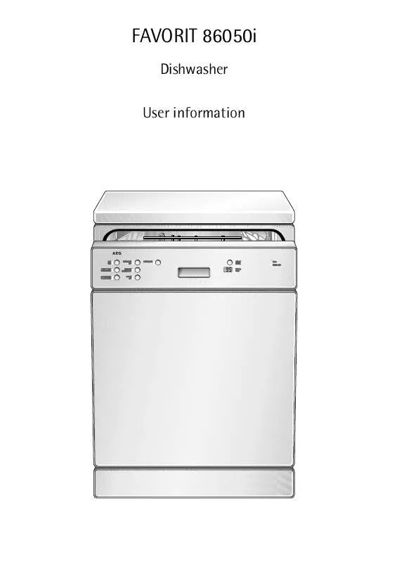 Mode d'emploi AEG-ELECTROLUX FAV86050IM