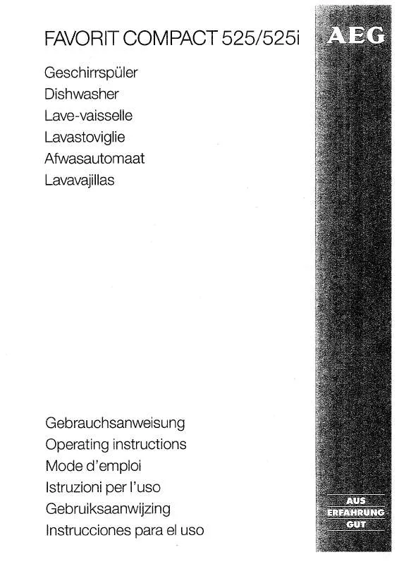 Mode d'emploi AEG-ELECTROLUX FAVCOMP.525IB