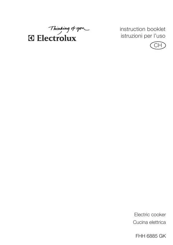 Mode d'emploi AEG-ELECTROLUX FHH6885GK