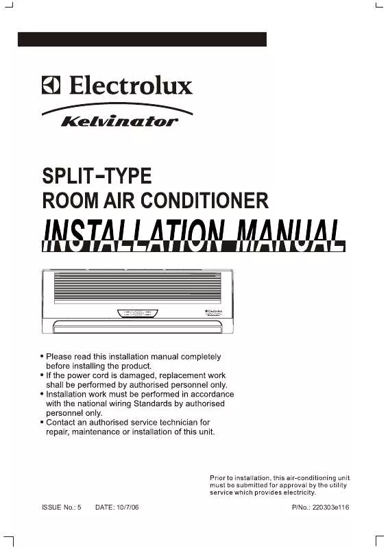 Mode d'emploi AEG-ELECTROLUX GXS09HT2WE