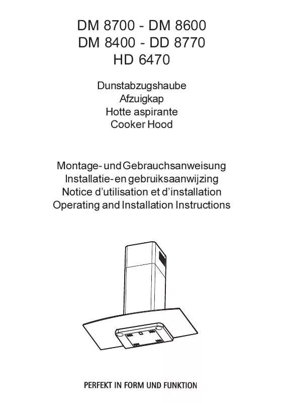 Mode d'emploi AEG-ELECTROLUX HD6470-M/GB