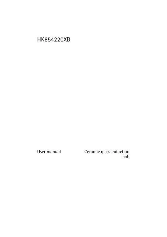 Mode d'emploi AEG-ELECTROLUX HK853220XB