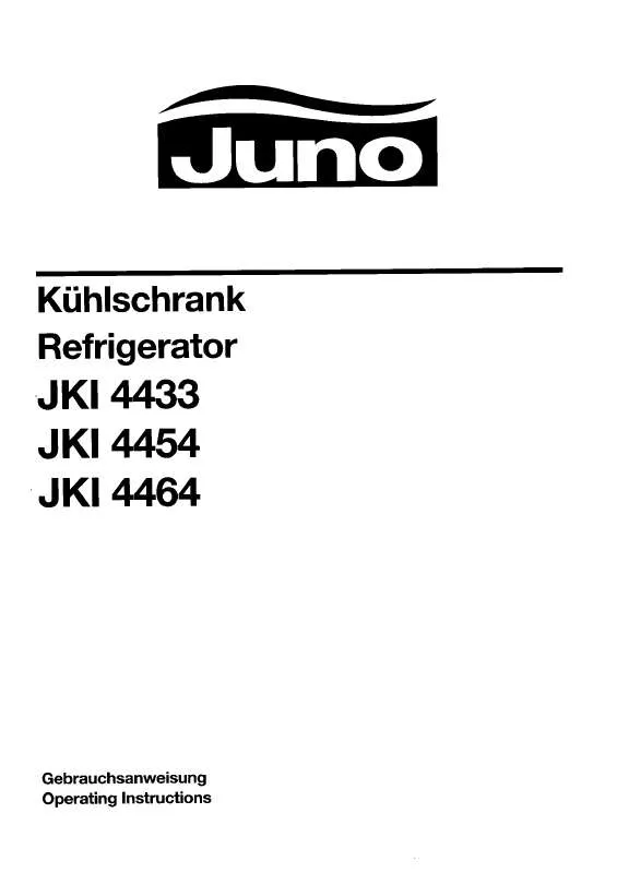 Mode d'emploi AEG-ELECTROLUX JKI4433