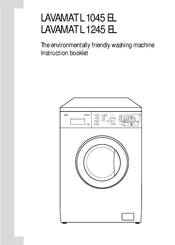 Mode d'emploi AEG-ELECTROLUX L1045EL