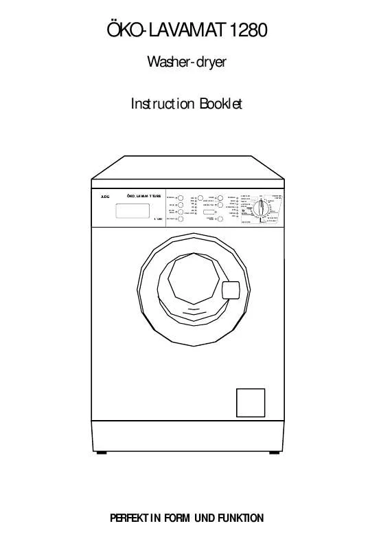 Mode d'emploi AEG-ELECTROLUX L1280