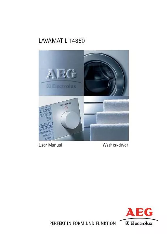 Mode d'emploi AEG-ELECTROLUX L14850