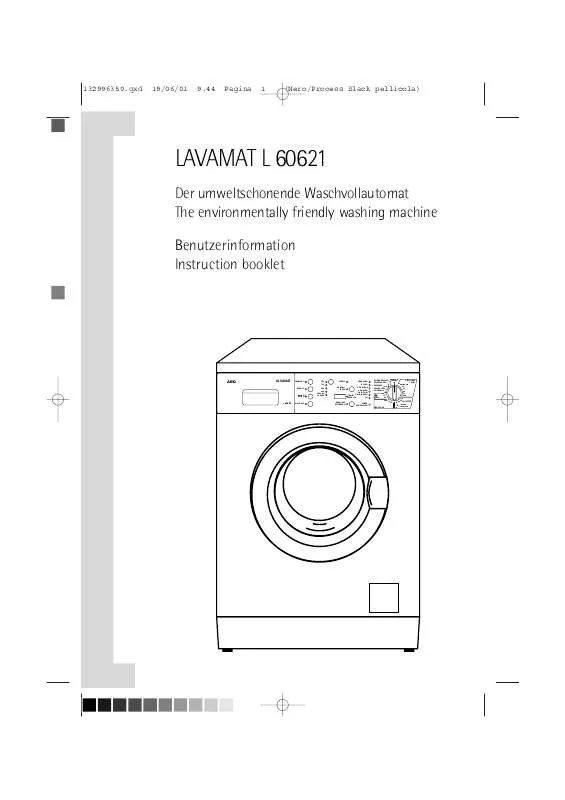 Mode d'emploi AEG-ELECTROLUX L60621