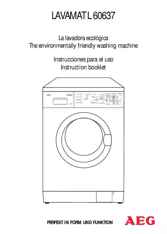 Mode d'emploi AEG-ELECTROLUX L60637