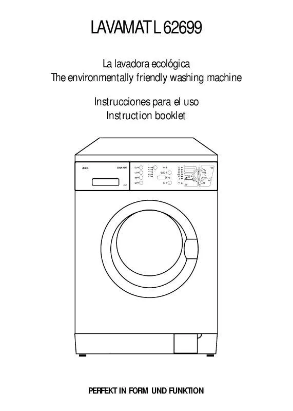 Mode d'emploi AEG-ELECTROLUX L62699