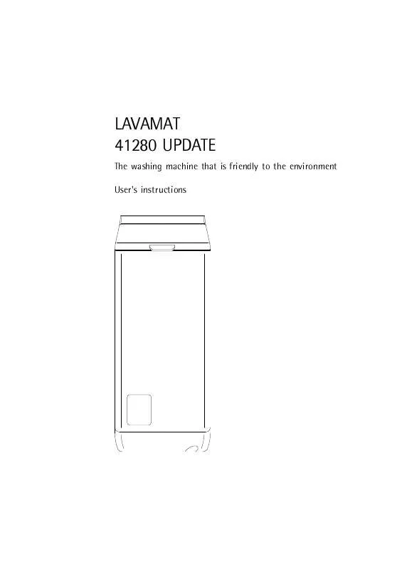 Mode d'emploi AEG-ELECTROLUX LAV41280