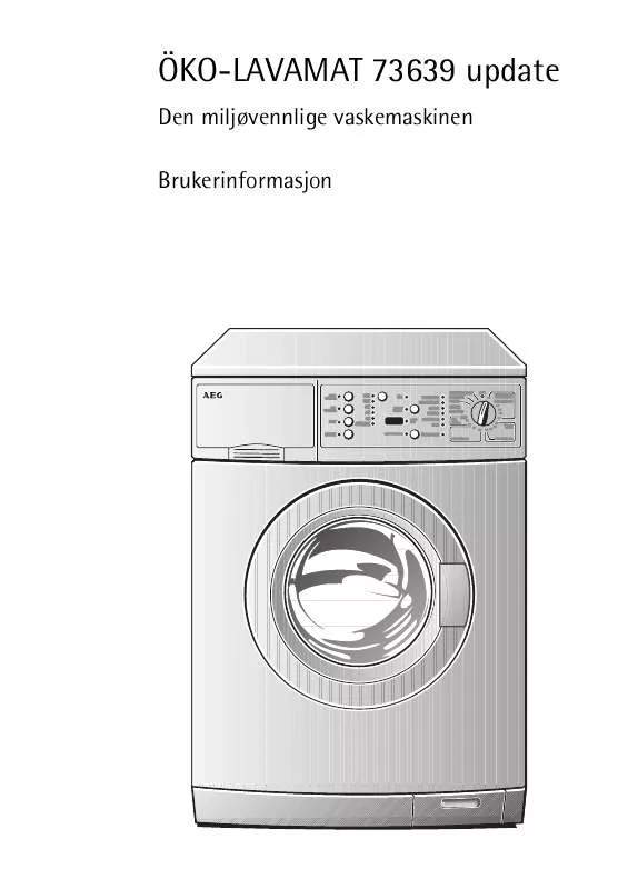 Mode d'emploi AEG-ELECTROLUX LAVW1455