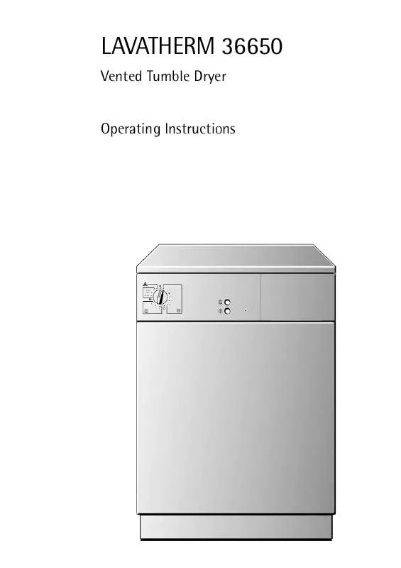 Mode d'emploi AEG-ELECTROLUX LTH 33 600