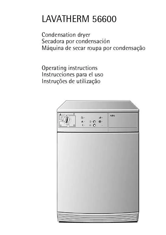 Mode d'emploi AEG-ELECTROLUX LTH 56600