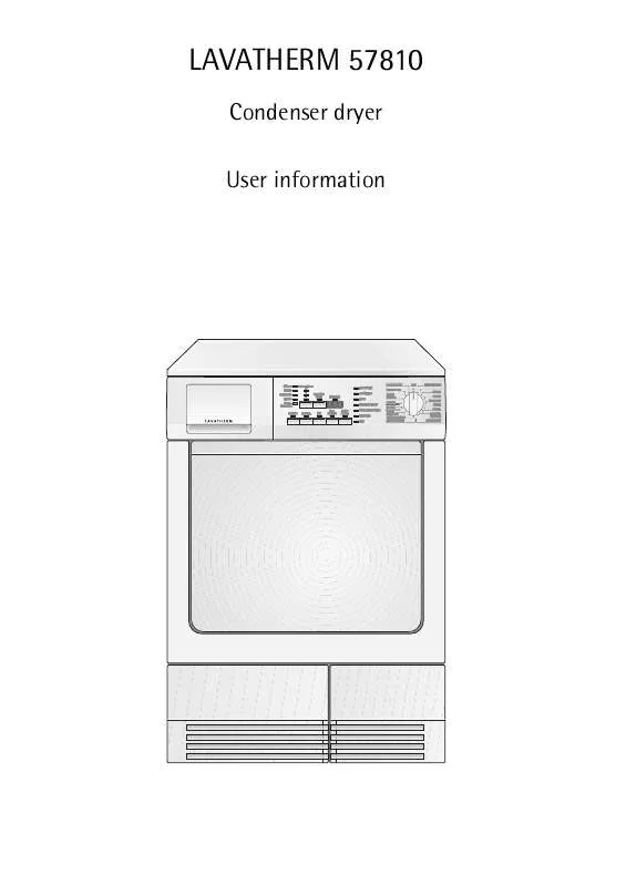 Mode d'emploi AEG-ELECTROLUX LTH57810