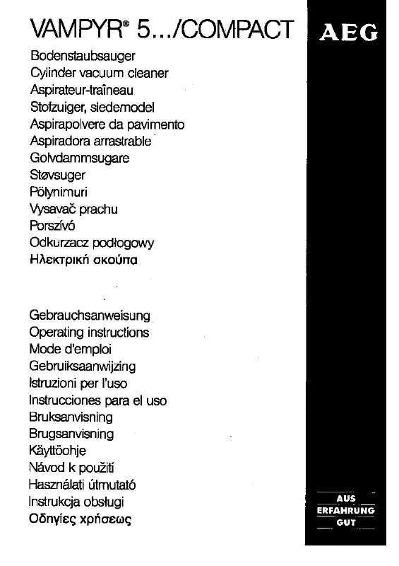 Mode d'emploi AEG-ELECTROLUX MM2000