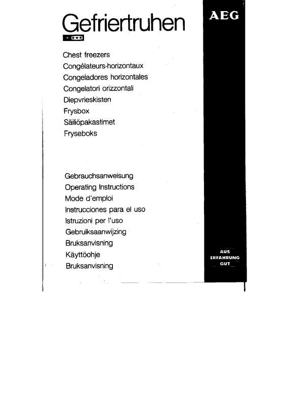 Mode d'emploi AEG-ELECTROLUX OARCTISS.200-4GT