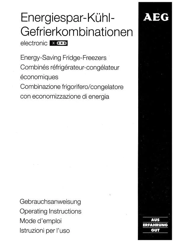 Mode d'emploi AEG-ELECTROLUX Ã–KOS.4042-2KG