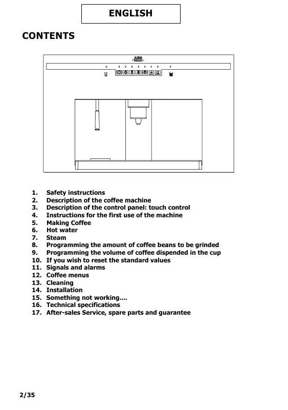 Mode d'emploi AEG-ELECTROLUX PE9038-M/UK