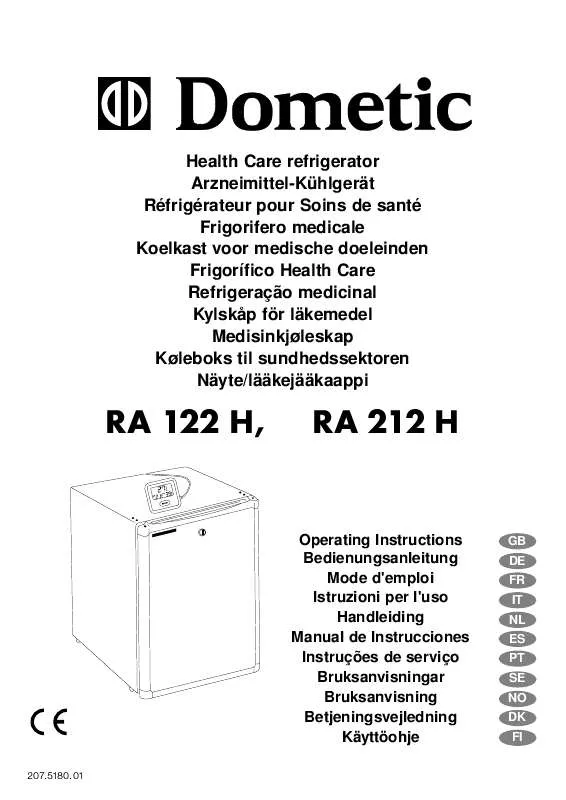 Mode d'emploi AEG-ELECTROLUX RA122H