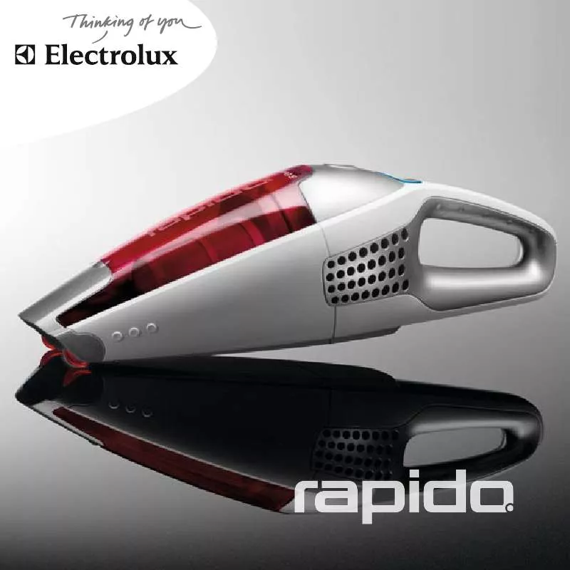 Mode d'emploi AEG-ELECTROLUX RAPIDO ZB406