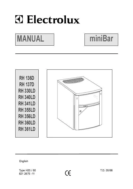 Mode d'emploi AEG-ELECTROLUX RH136D