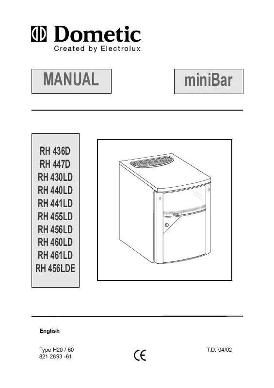 Mode d'emploi AEG-ELECTROLUX RH460LD