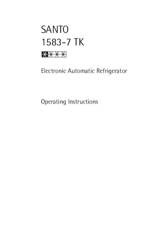 Mode d'emploi AEG-ELECTROLUX S1583TK7