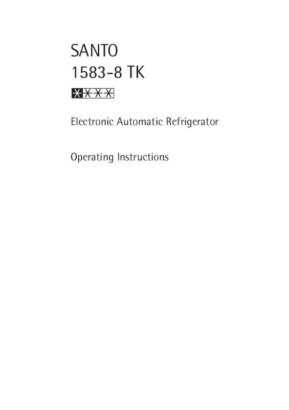 Mode d'emploi AEG-ELECTROLUX S1583TK8