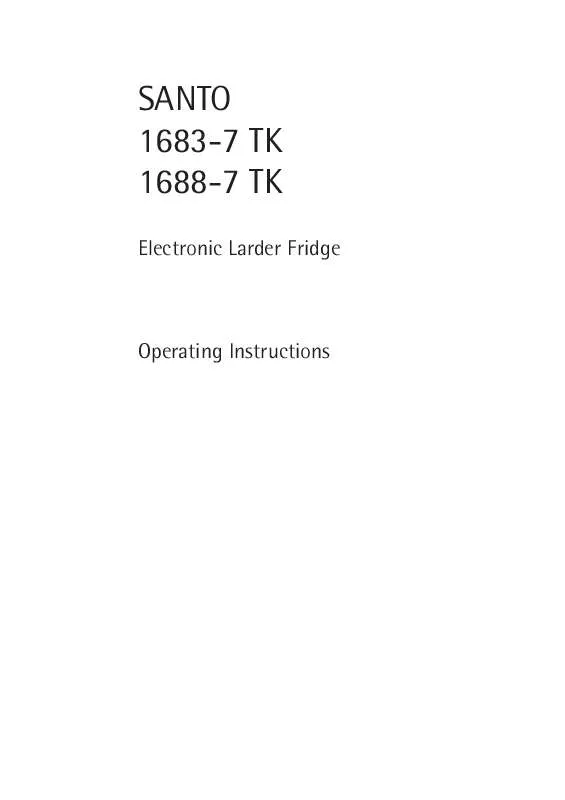 Mode d'emploi AEG-ELECTROLUX S1683TK7