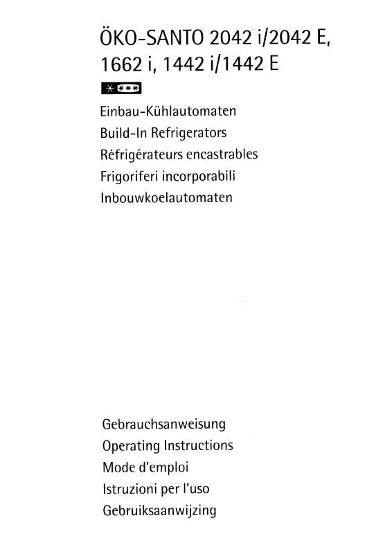 Mode d'emploi AEG-ELECTROLUX S2042-1E