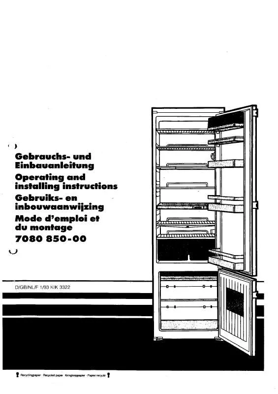 Mode d'emploi AEG-ELECTROLUX S3302-4I