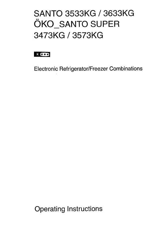 Mode d'emploi AEG-ELECTROLUX S3573KG