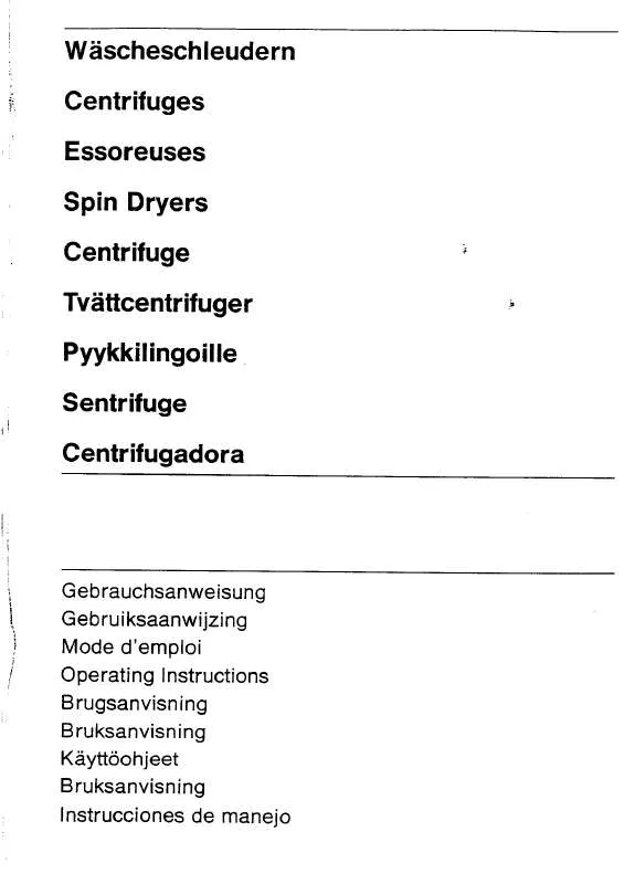 Mode d'emploi AEG-ELECTROLUX SD3000