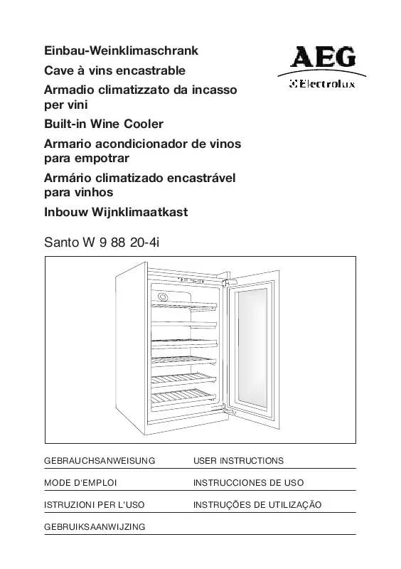 Mode d'emploi AEG-ELECTROLUX SW98820-4IL