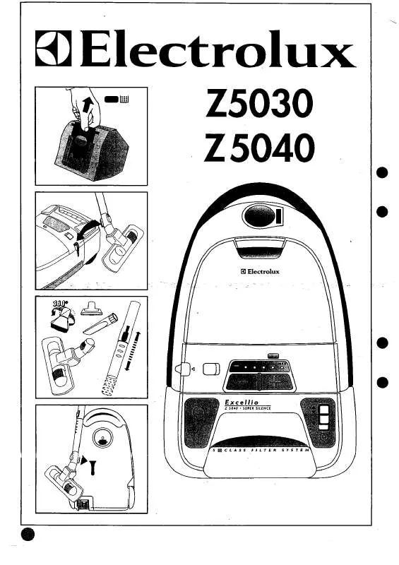 Mode d'emploi AEG-ELECTROLUX Z5045