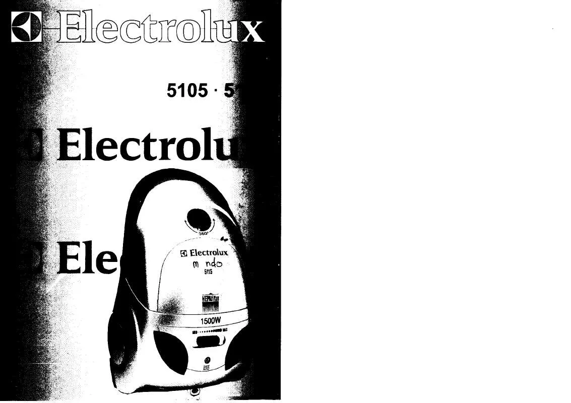 Mode d'emploi AEG-ELECTROLUX Z5105