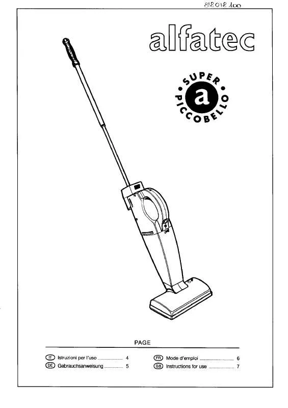 Mode d'emploi AEG-ELECTROLUX ZB256C