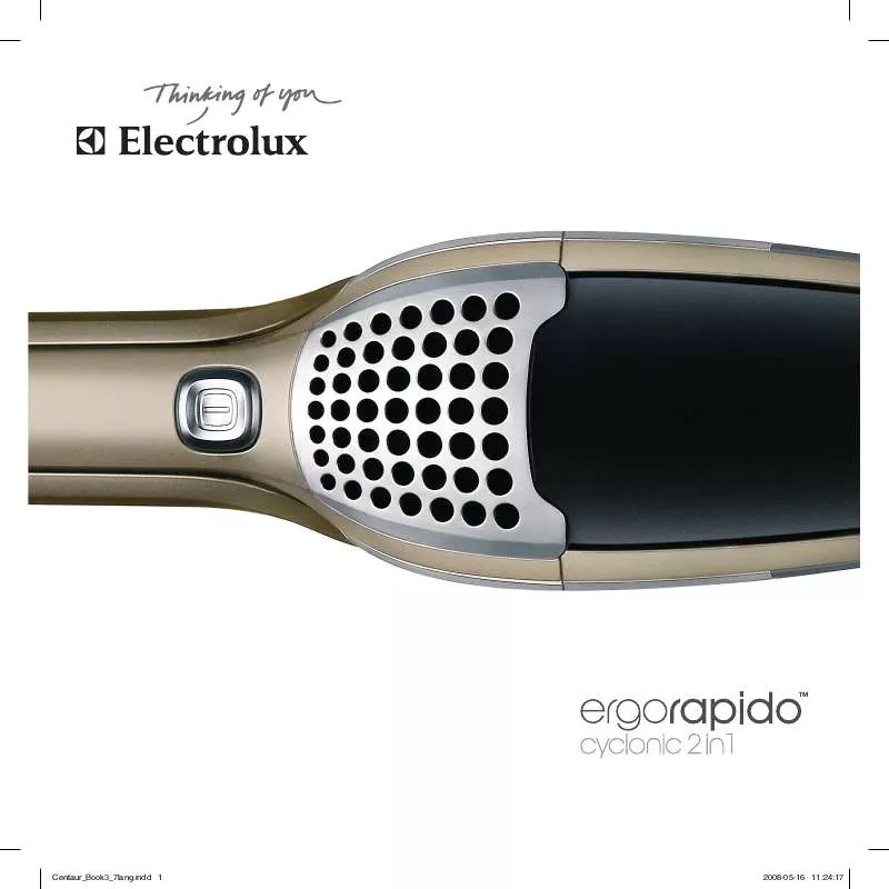 Mode d'emploi AEG-ELECTROLUX ZB2821