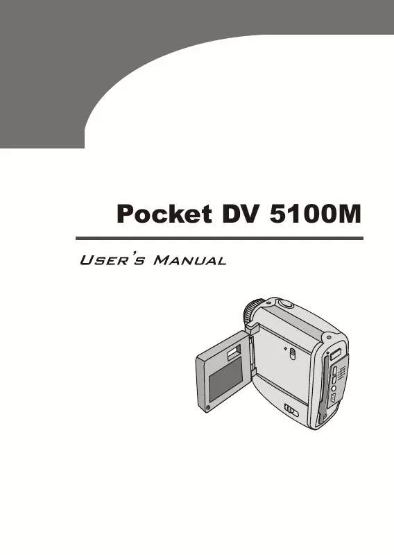 Mode d'emploi AIPTEK POCKET DV5100M PKDV51