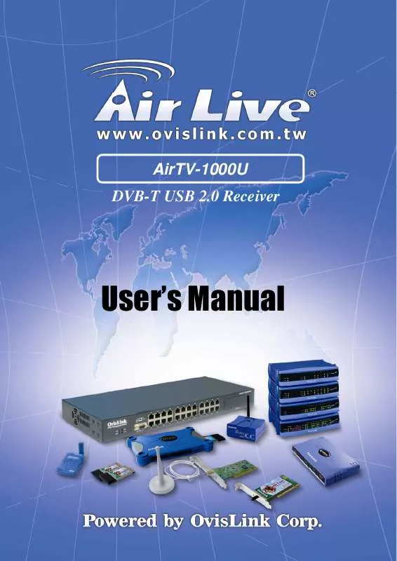 Mode d'emploi AIRLIVE AIRTV-1000U