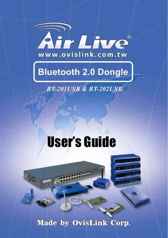 Mode d'emploi AIRLIVE BT-201USB