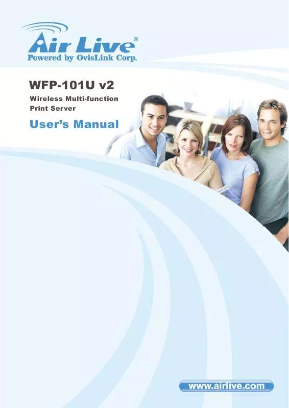 Mode d'emploi AIRLIVE WFP-101UV2