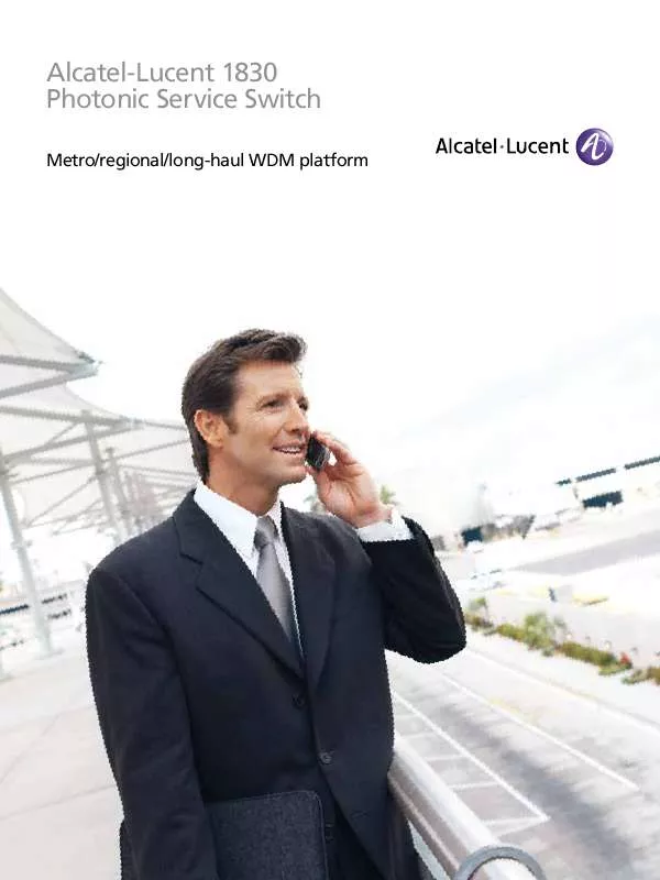 Mode d'emploi ALCATEL-LUCENT 1830