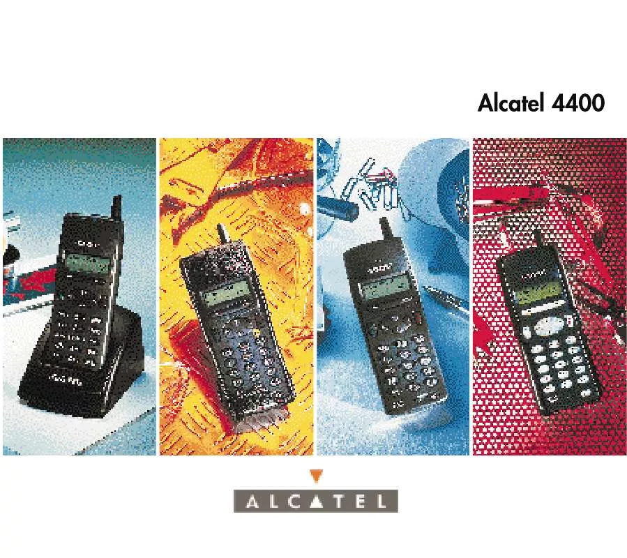 Mode d'emploi ALCATEL 4400