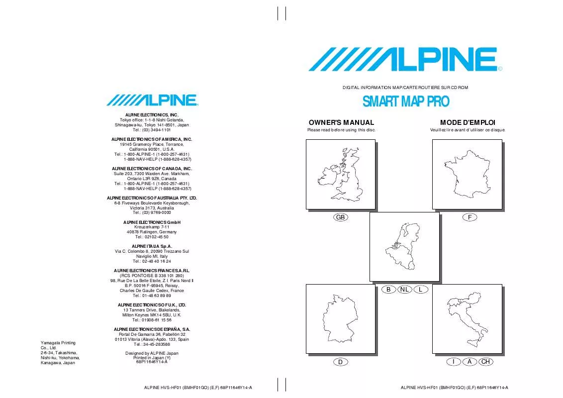 Mode d'emploi ALPINE NVS-HF01-HB01-HI01-HX01-HD01