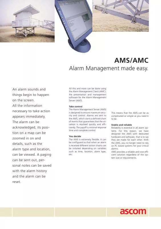 Mode d'emploi ASCOM AMC