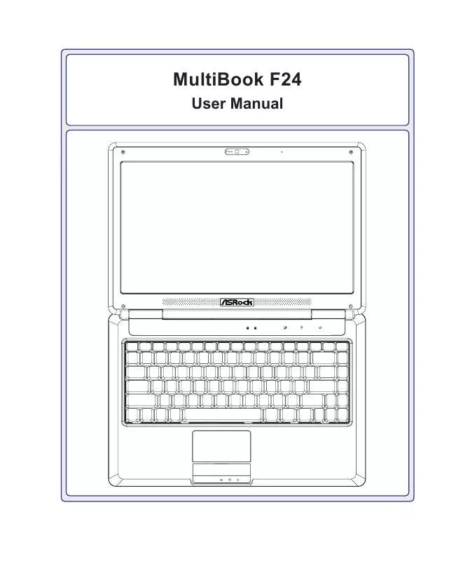 Mode d'emploi ASROCK MULTI BOOK F24